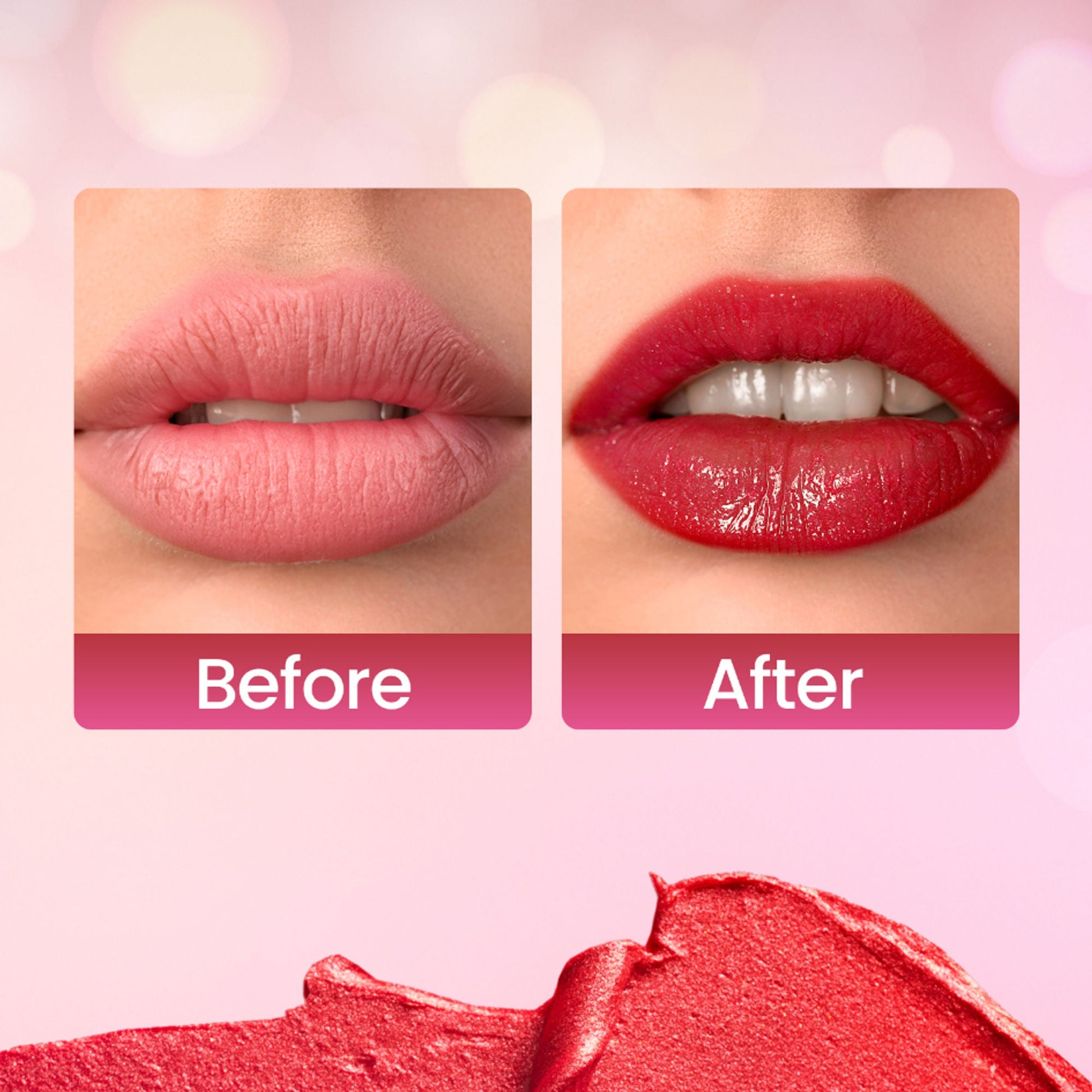 Swiss Beauty My Shine High Pigmented & Long-Lasting Lipstick Enriched with Vitamin E - 05 Candyman Pink
