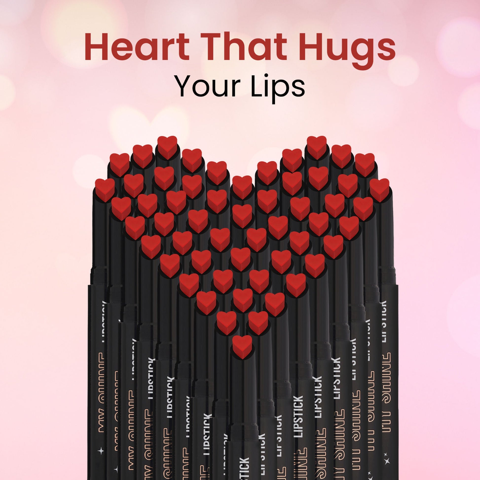 Swiss Beauty My Shine High Pigmented & Long-Lasting Lipstick Enriched with Vitamin E - 08 Its Rouge