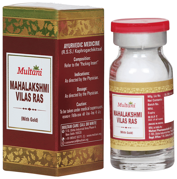 Multani Mahalaxmi Vilas Ras With Gold 