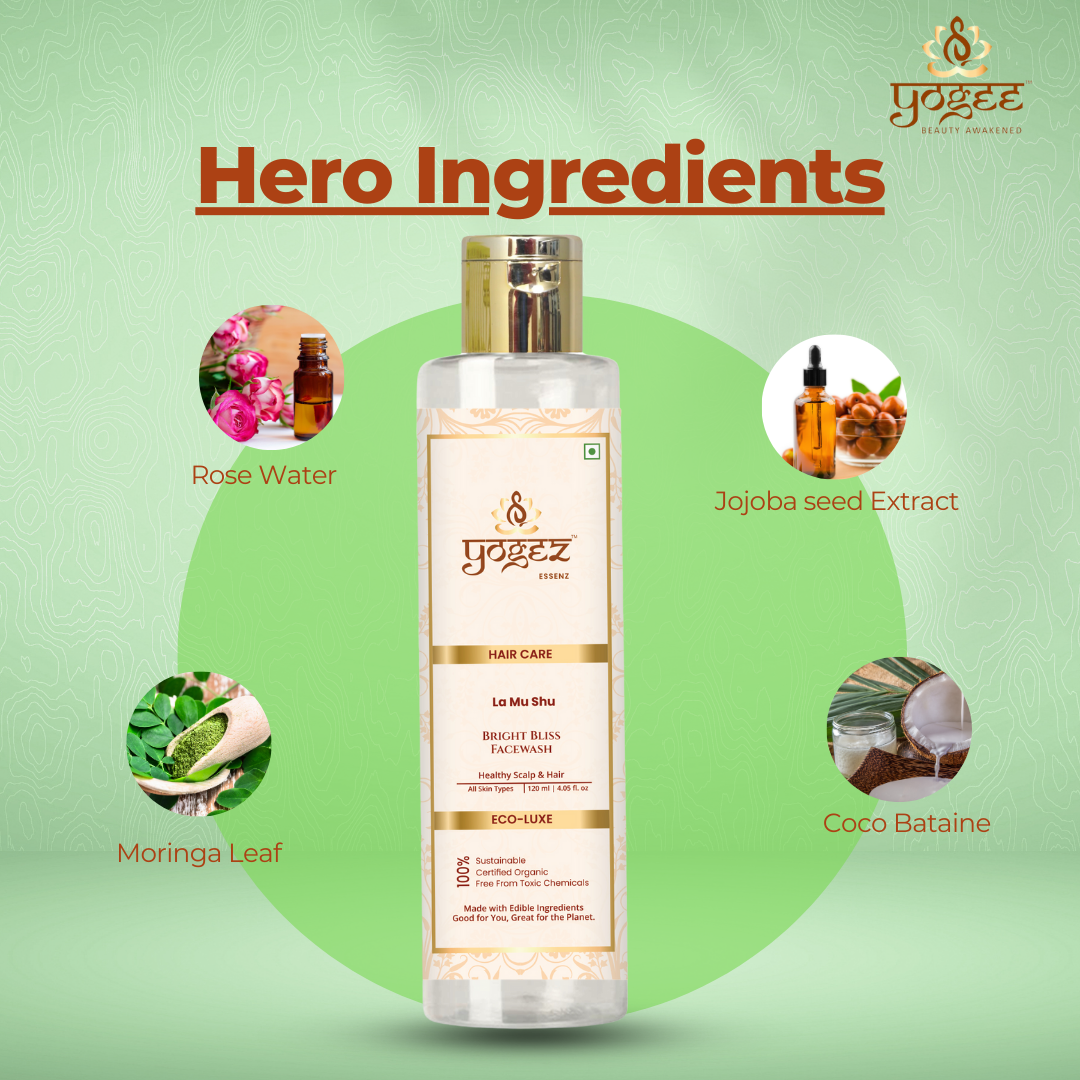 Yogez La Mu Shu Bright Bliss Facewash  Grab2Buy Yogez Grab2Buy