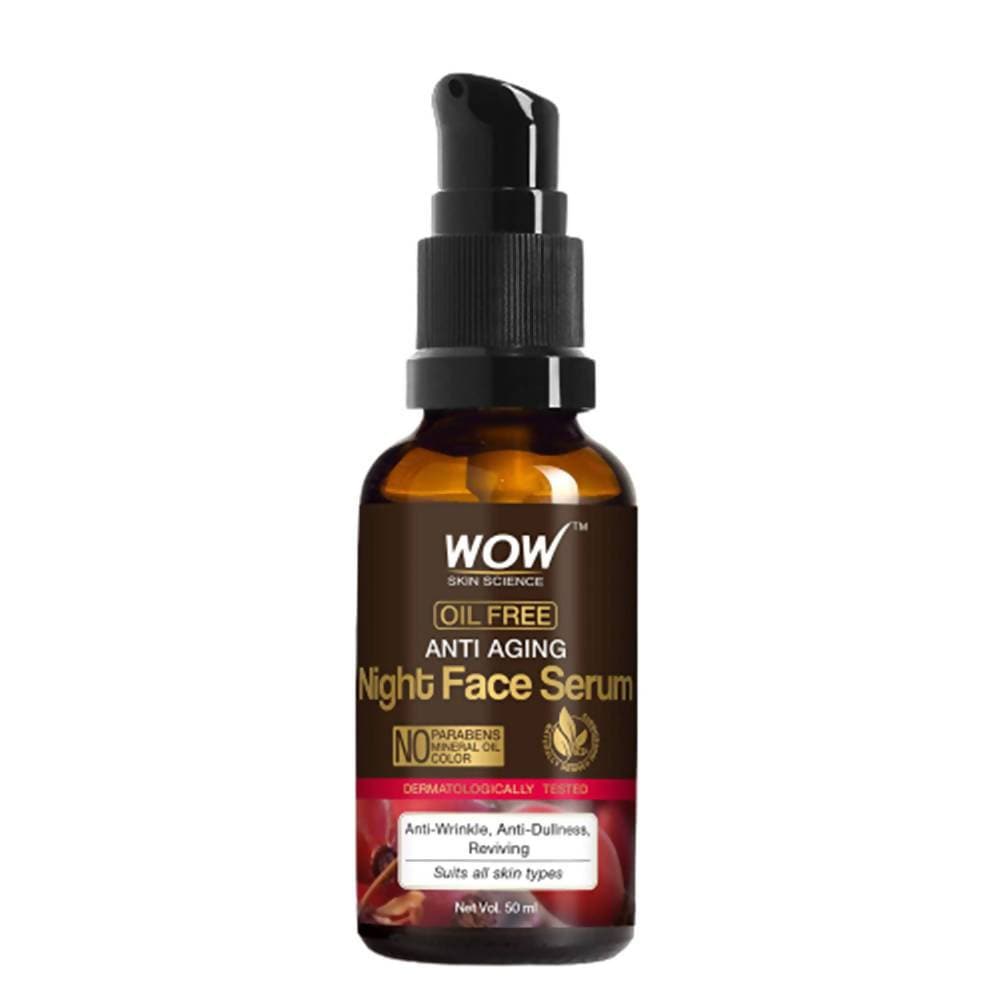 Wow Skin Science Oil Free Anti Aging Night Face Serum  Grab2Buy Wow Skin Science Grab2Buy