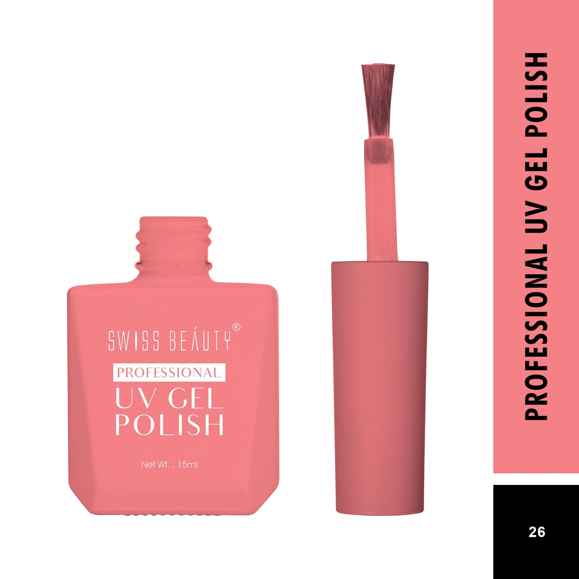 Swiss Beauty Professional UV Gel Nail Polish - Shade-26