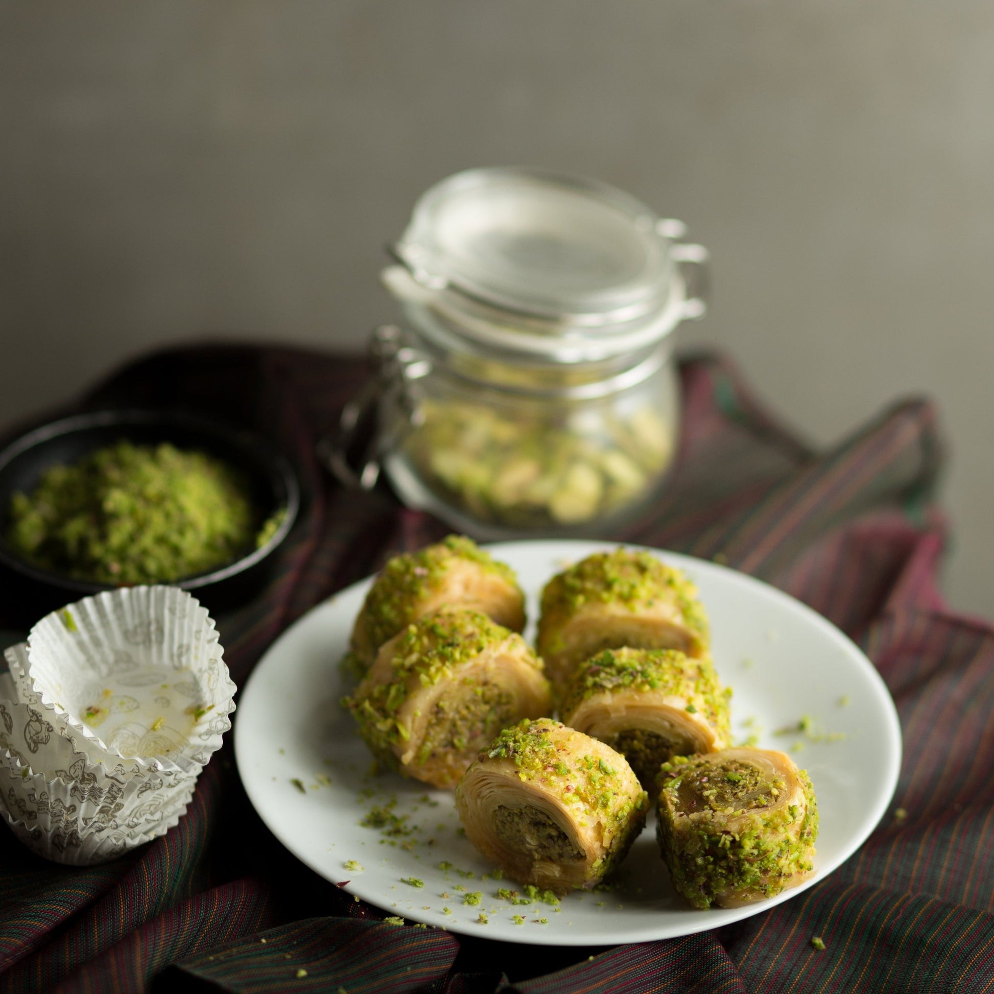 Almond House Flaky Turkish Pistachio Roll 