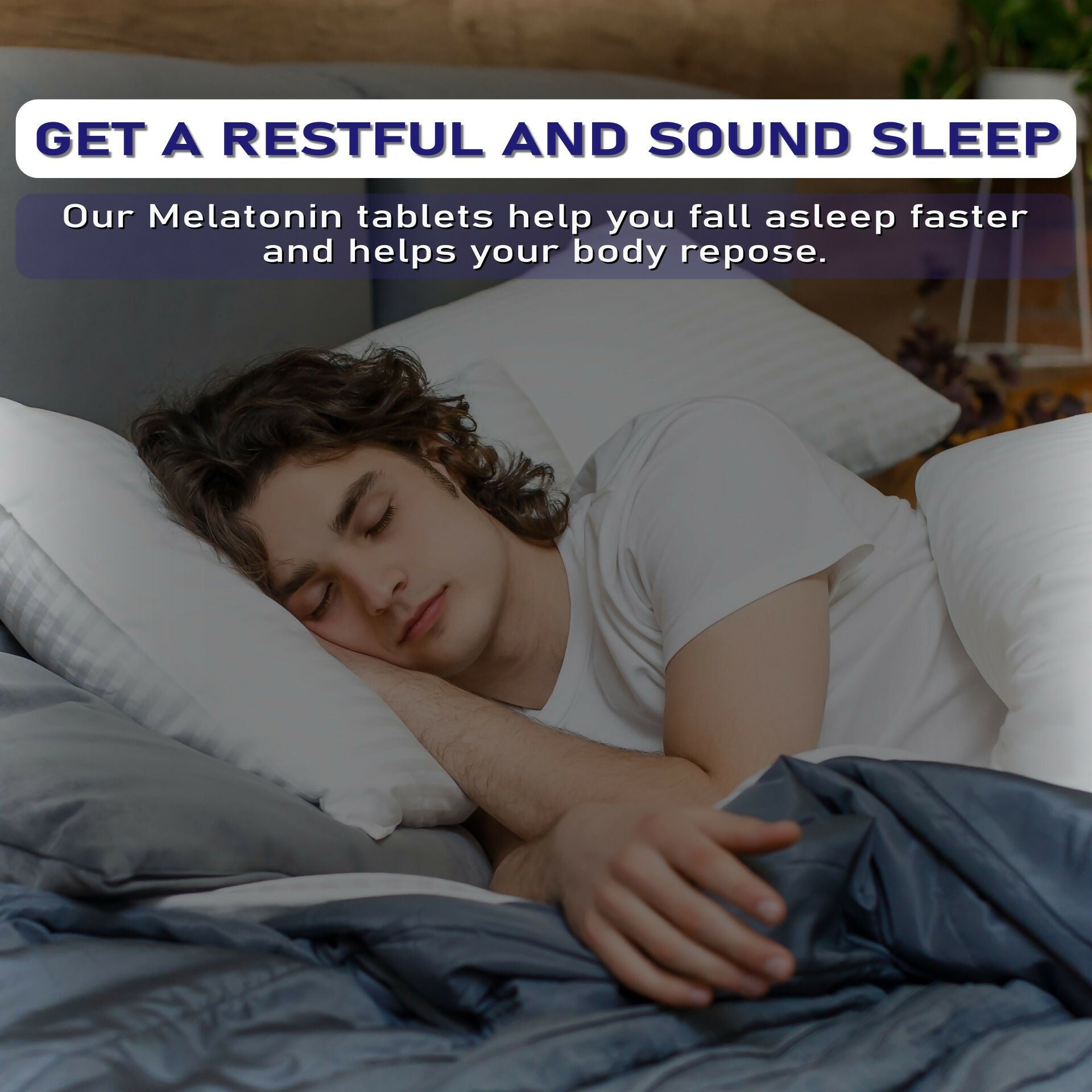 End2End Nutrition Melatonin Sleepzzz Tablets 