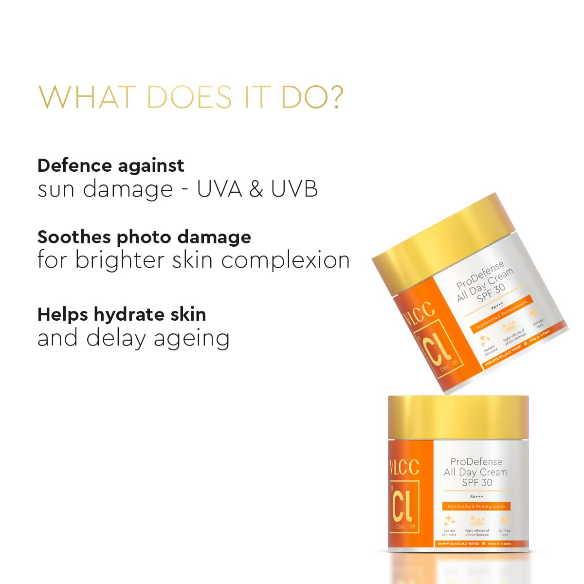 VLCC Clinic ProDefense All Day Cream SPF 30  Grab2Buy VLCC Grab2Buy