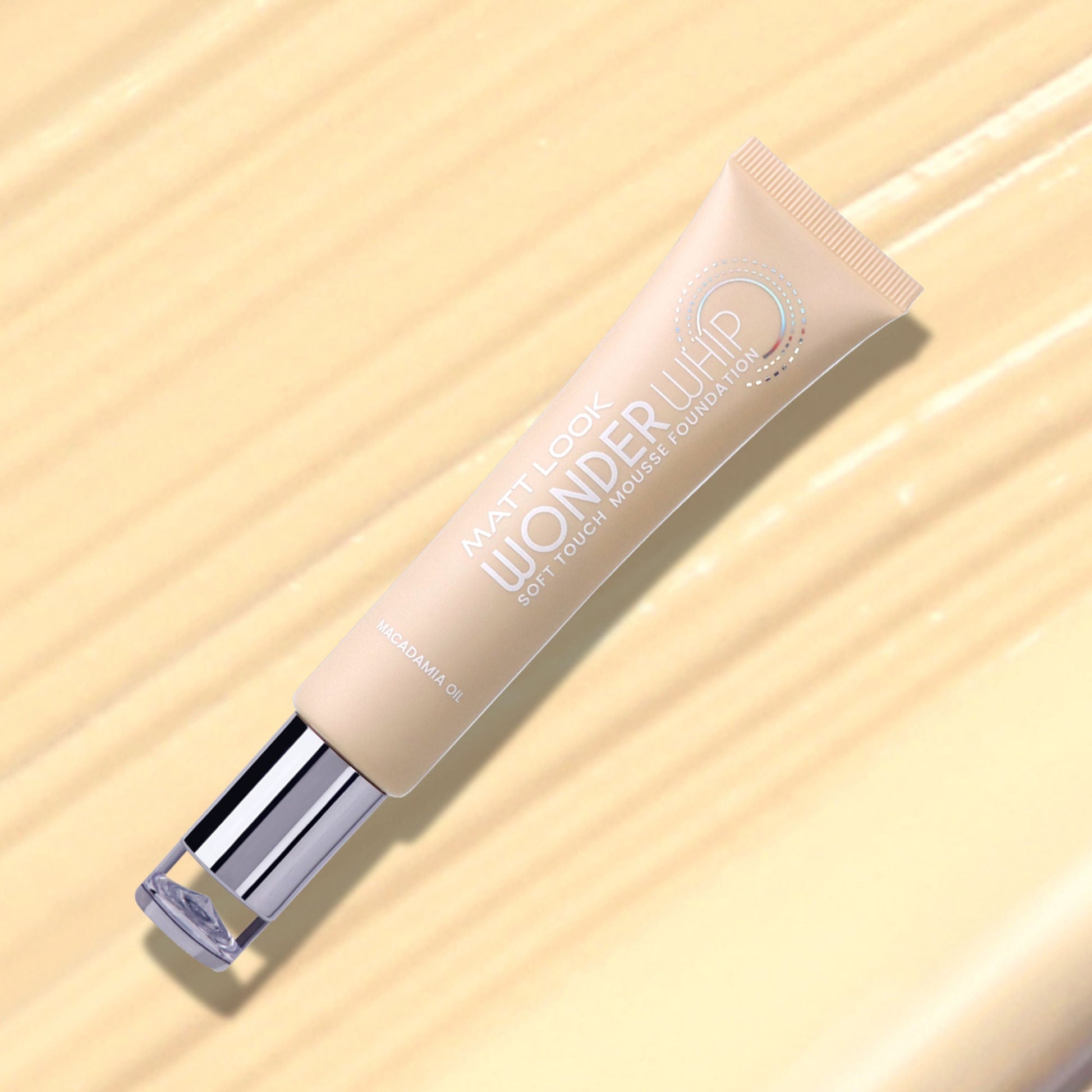 Matt Look Wonder Whip Soft Touch Mousse Foundation - Vanilla 