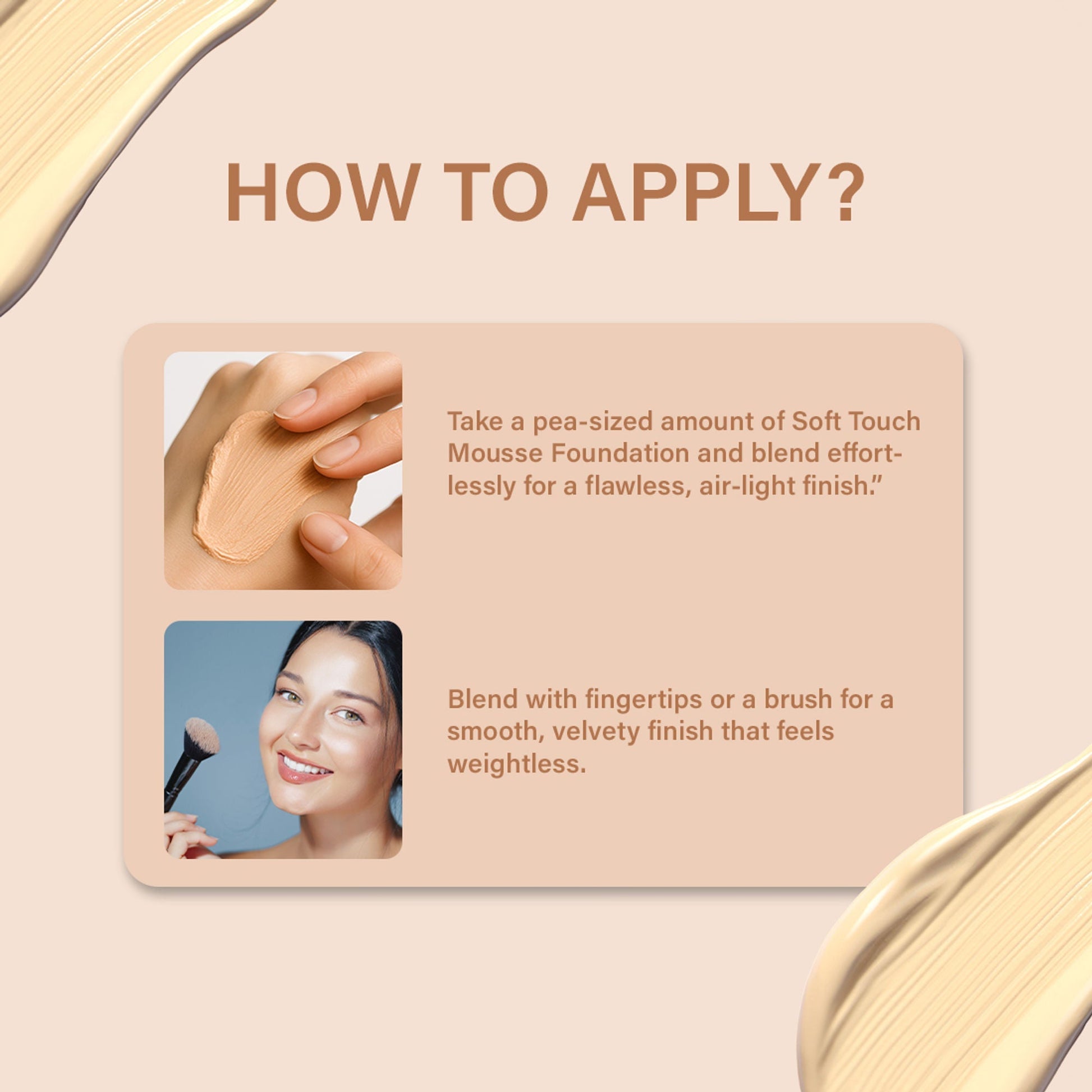 Matt Look Wonder Whip Soft Touch Mousse Foundation - Vanilla 