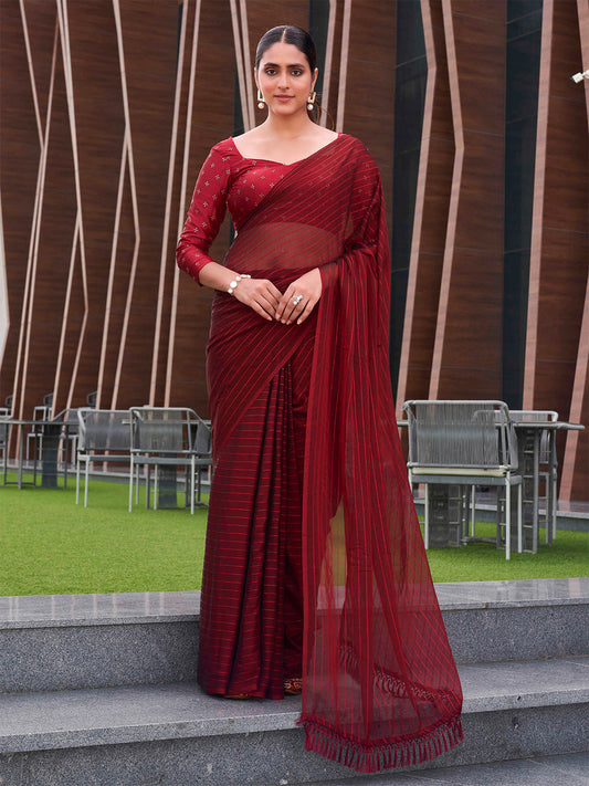 Tikhi Imli Striped Ready to Wear Grab2Buy 