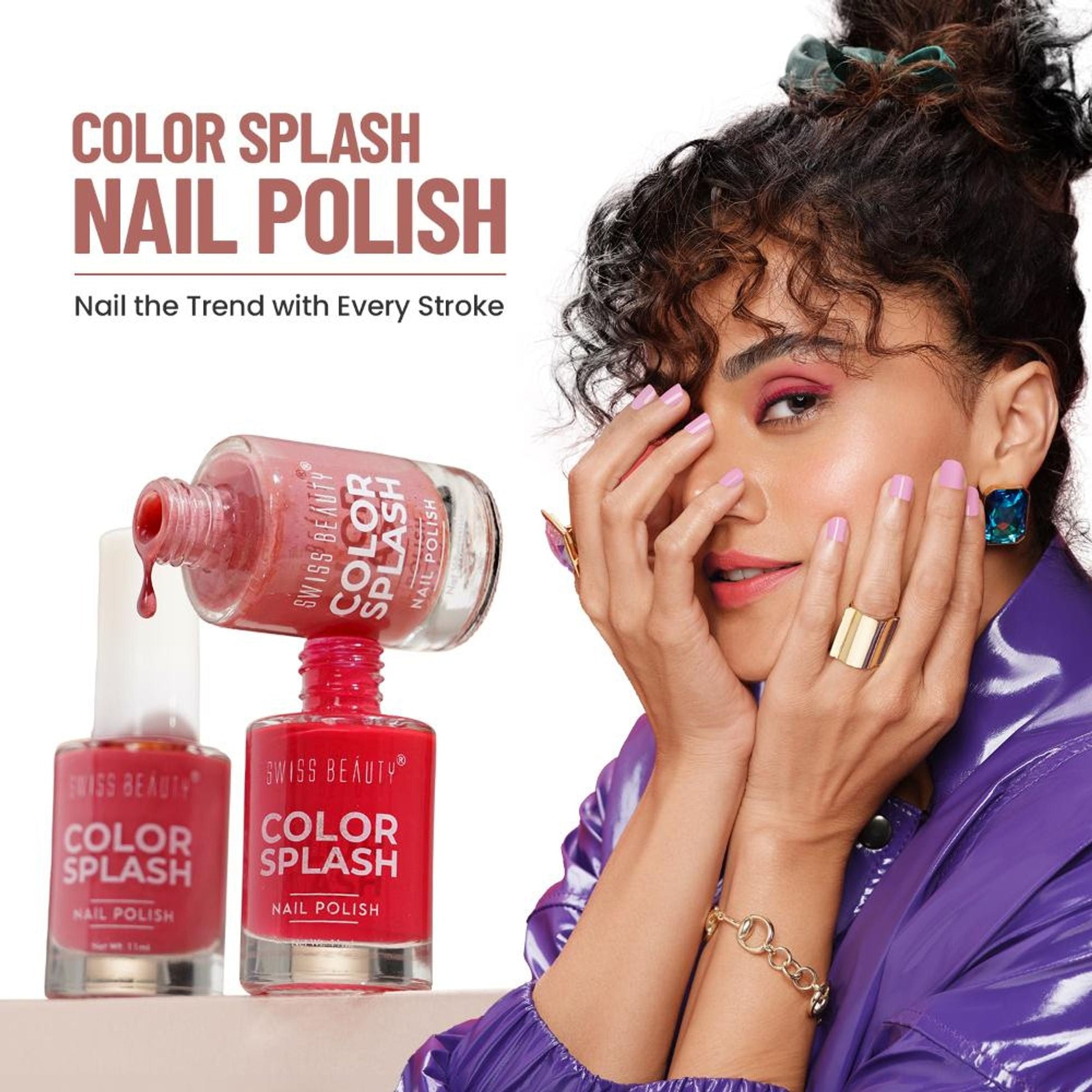 Swiss Beauty Color Splash Nail Polish - 511 Juicy Mango