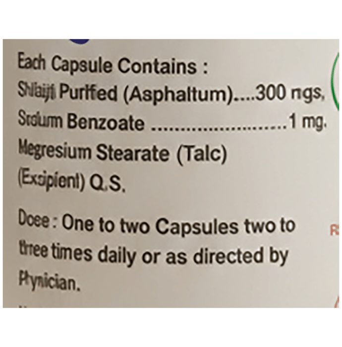Indian Remedies Purified Sj Capsules 