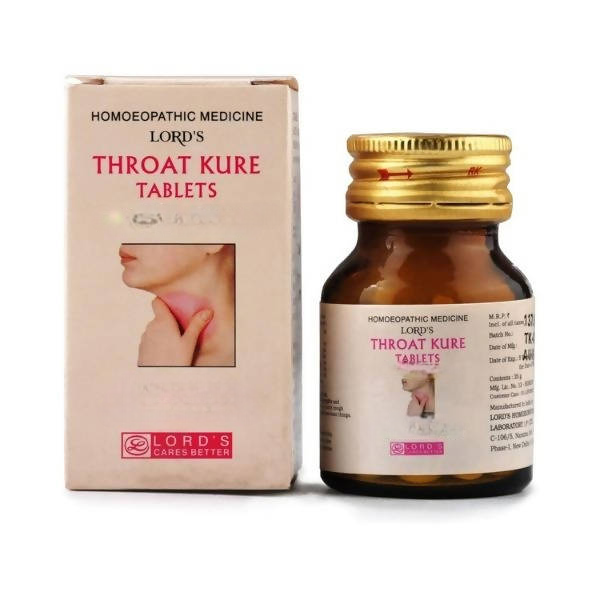 Lord's Homeopathy Throat Kure Tablets 