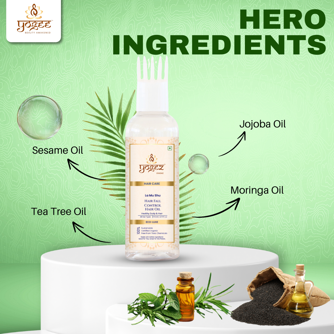 Yogez La Mu Shu Hair Fall Control Hair Oil  Grab2Buy Yogez Grab2Buy