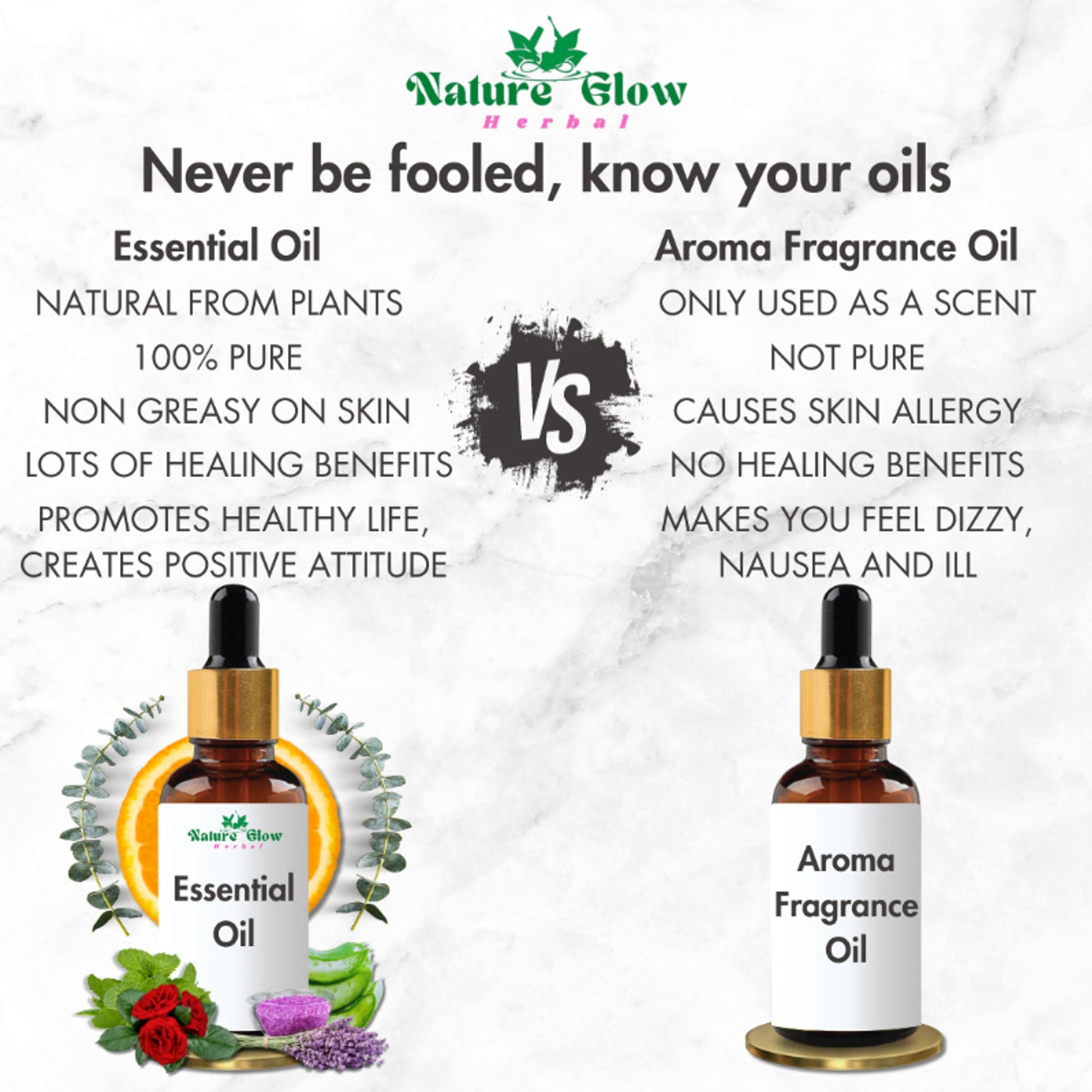 Nature Glow Herbal Peppermint Essential Oil