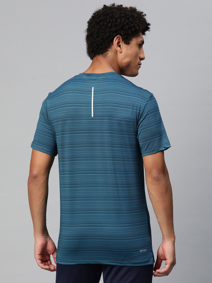 Alcis Striped Anti Static Slim Fit T-shirt 