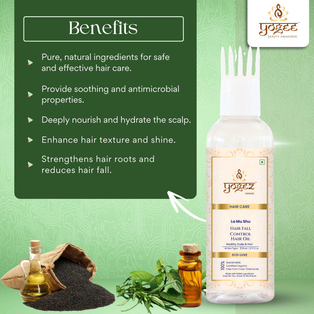 Yogez La Mu Shu Hair Fall Control Hair Oil  Grab2Buy Yogez Grab2Buy
