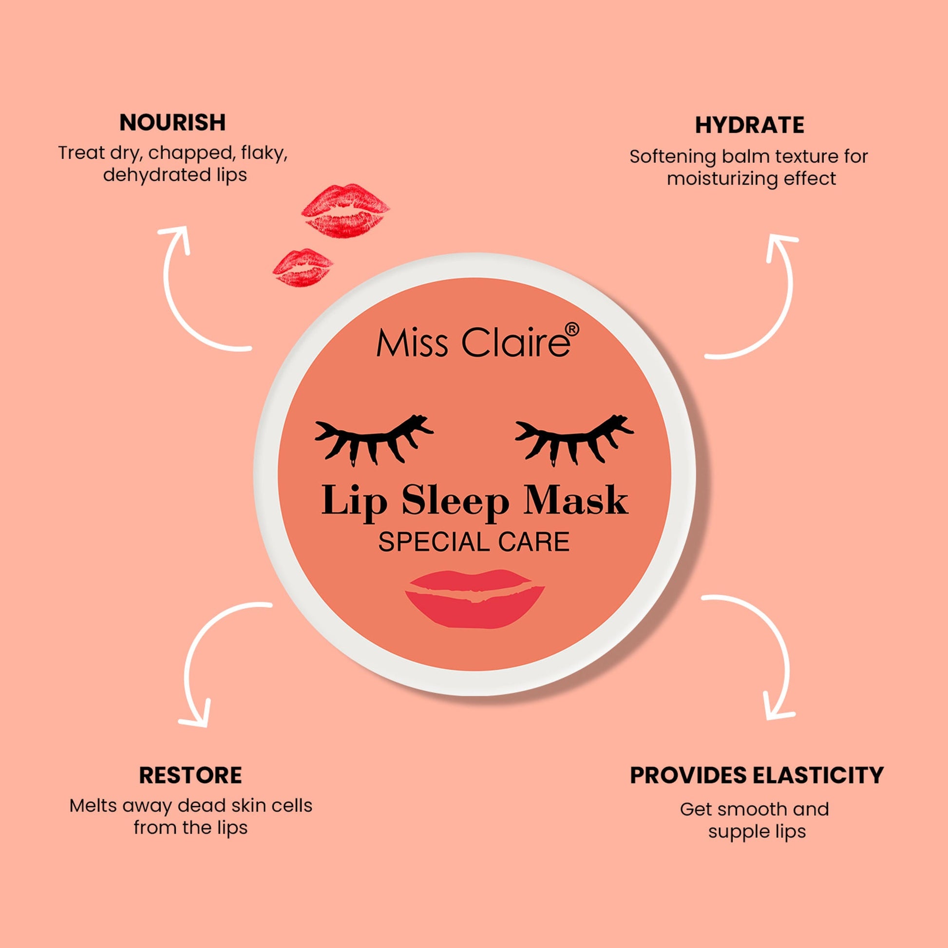 Miss Claire Lip Sleep Mask Special Care - 2
