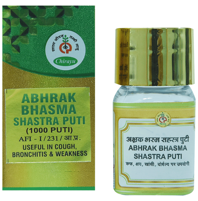 Chirayu Abhrak Bhasma Shastra 1000 Putti 
