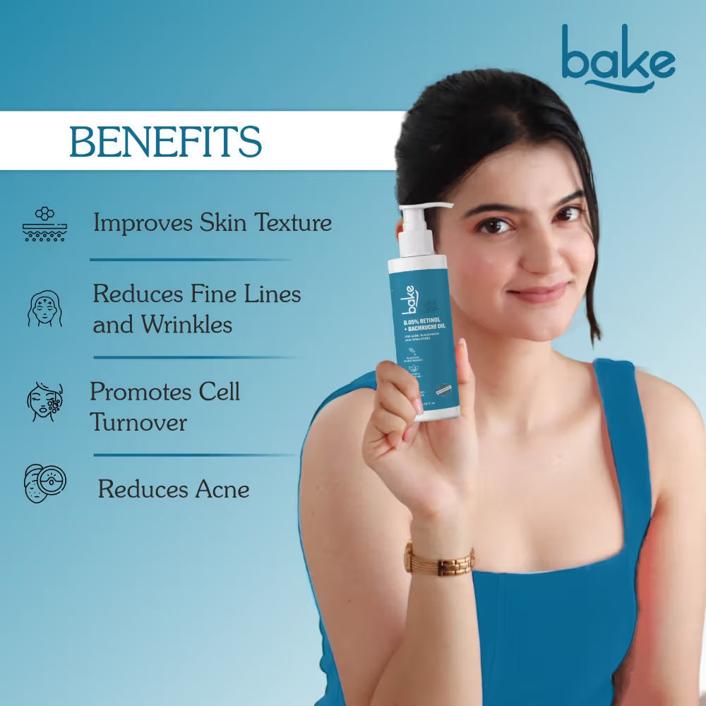 BAKE 0.05% Retinol Face Wash  Grab2Buy Bake Grab2Buy