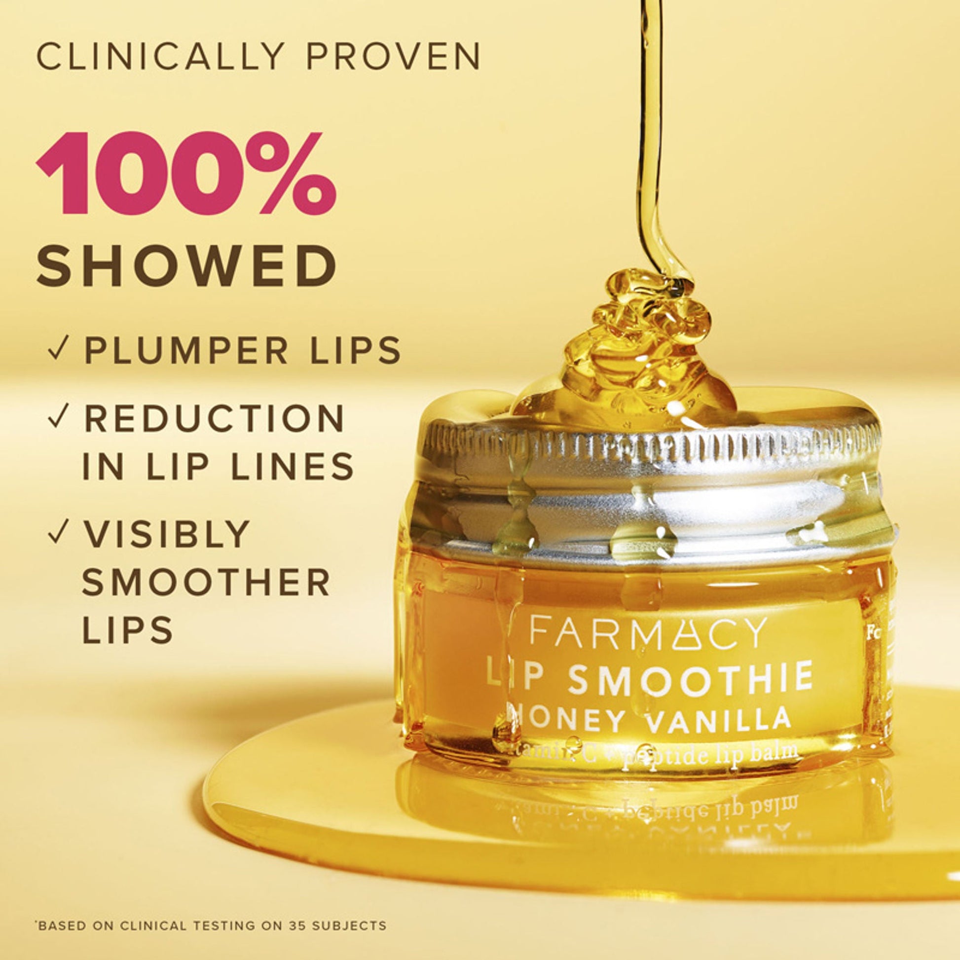 Farmacy Beauty Lip Smoothie Vitamin C + Peptide Lip Balm