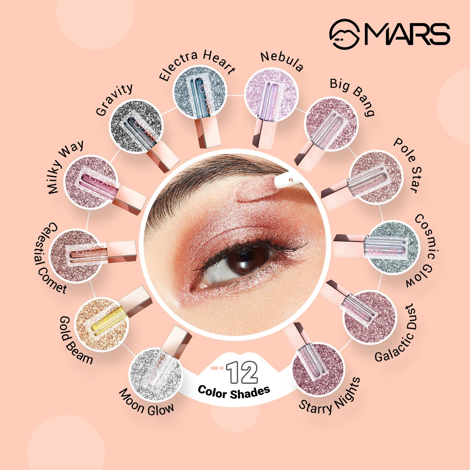 MARS Cosmetics Iceyoureyes Liquid Eyeshadow - Pole Star 