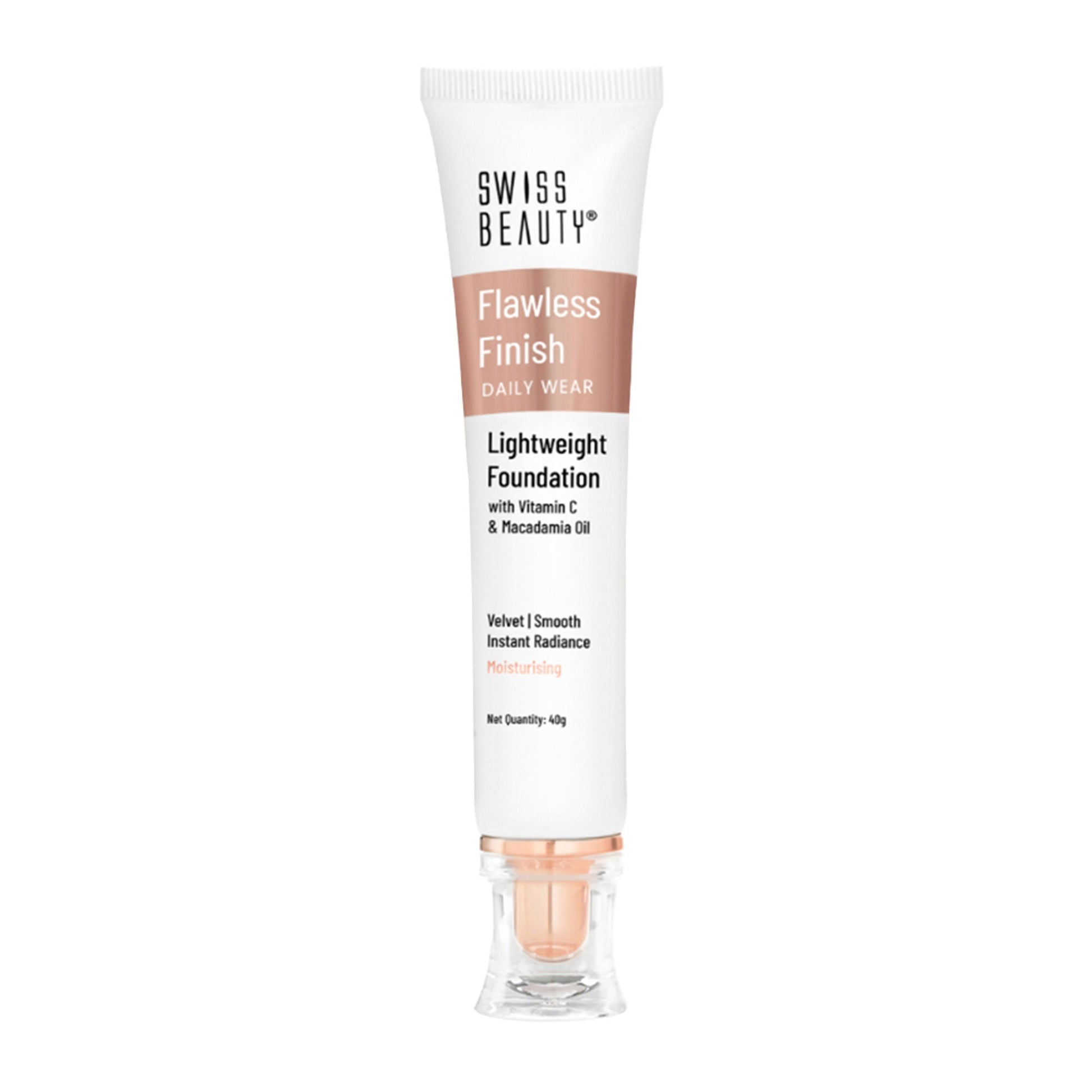 Swiss Beauty Flawless Finish Daily Wear Lightweight Foundation - 04 Natural Nude