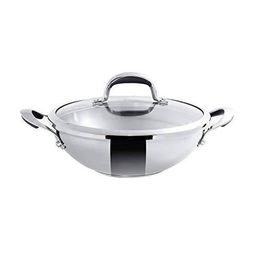 Meyer Select Stainless Steel Covered Kadai | Grab2Buy
