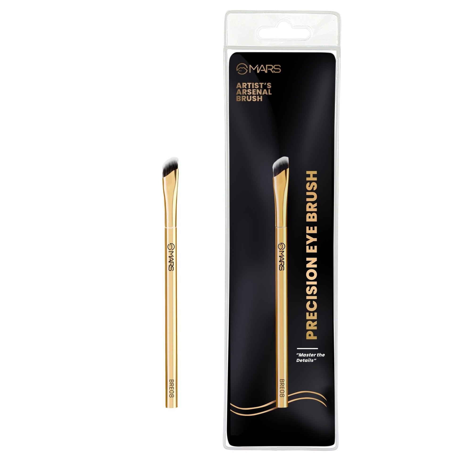 MARS Cosmetics Artist'S Arsenal Precision Eye Brush - Golden 