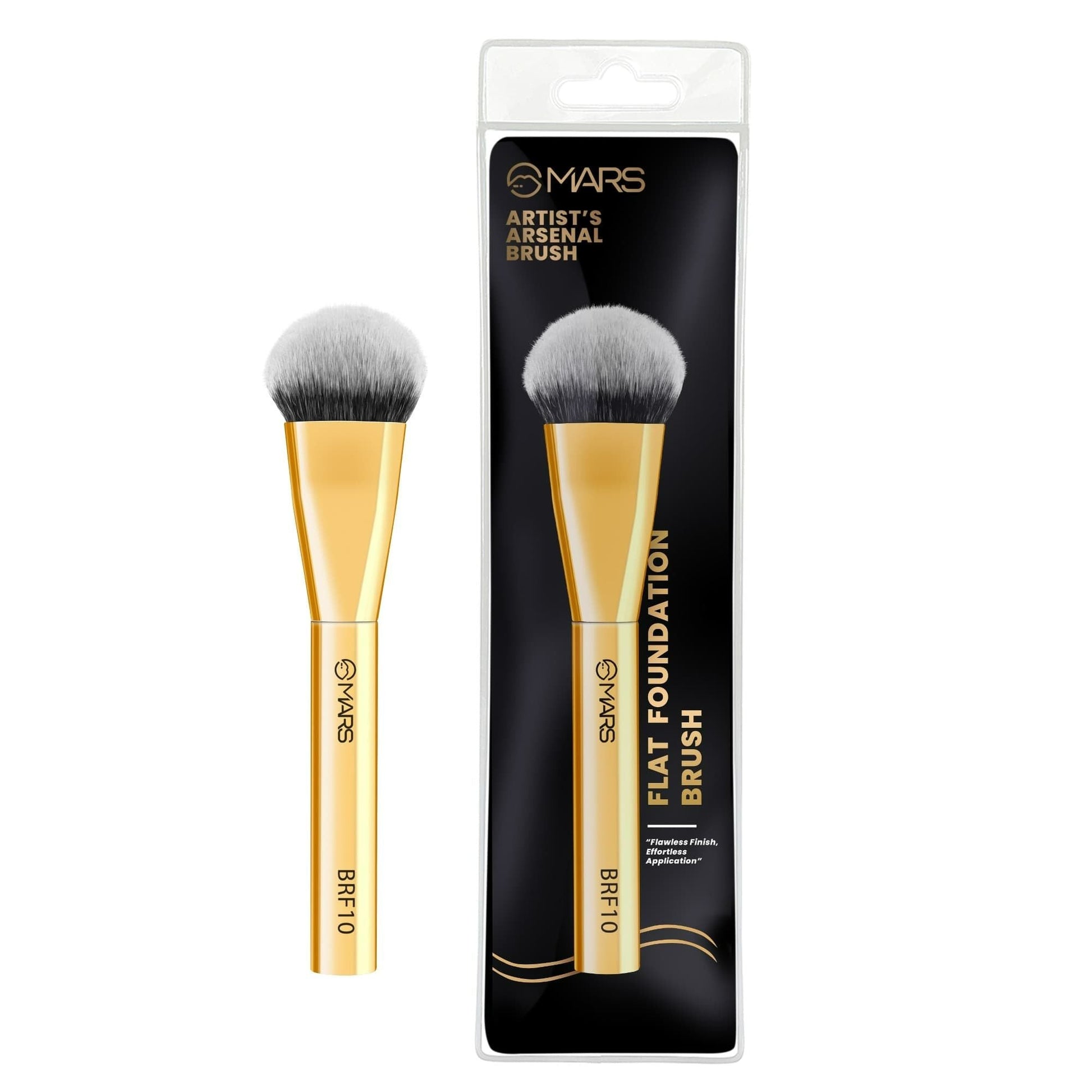 MARS Cosmetics Artist'S Arsenal Flat Foundation Brush - Golden 