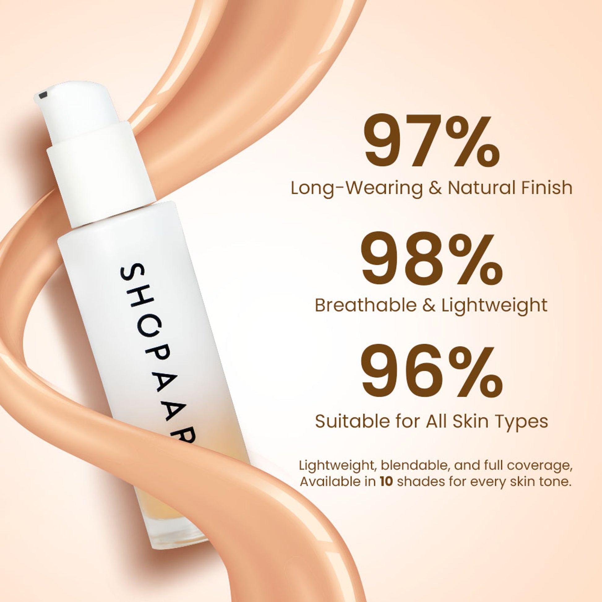 Shopaarel Miracle Skin Foundation - Early Tan 03