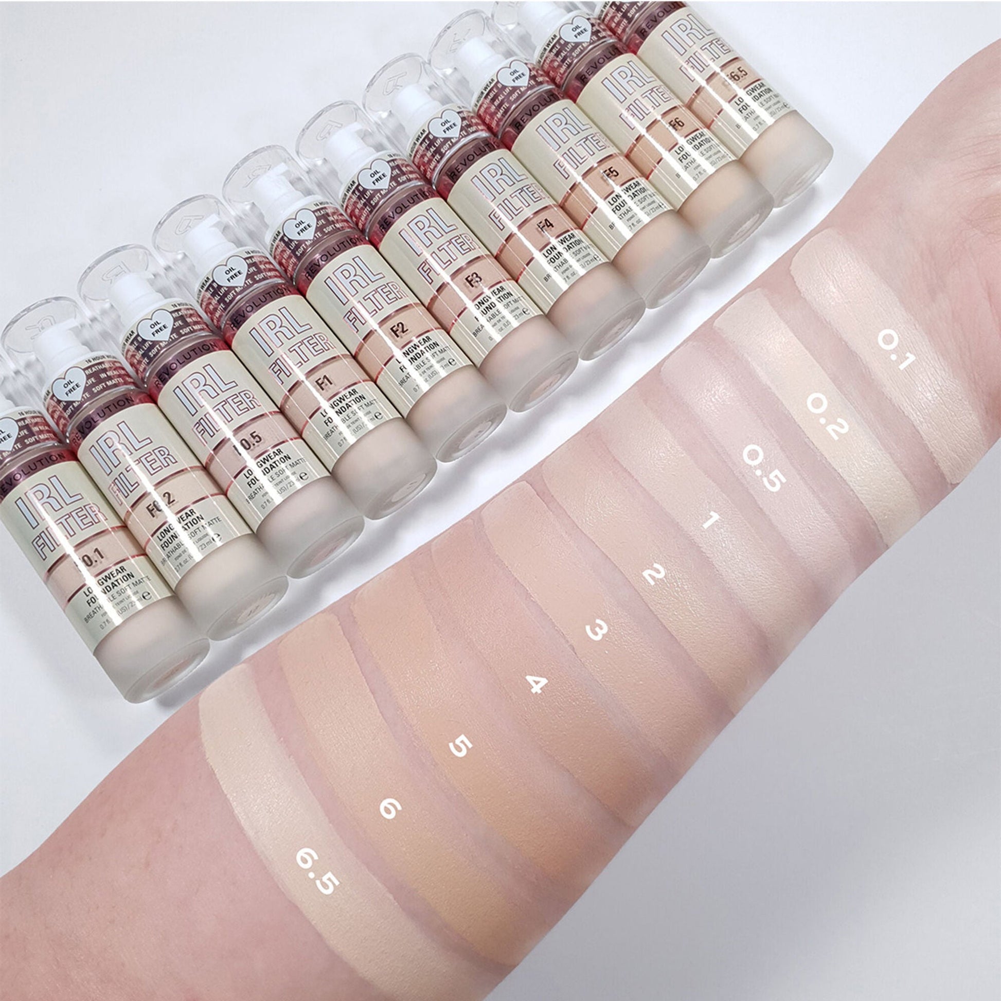 Makeup Revolution IRL Filter Longwear Foundation - F5