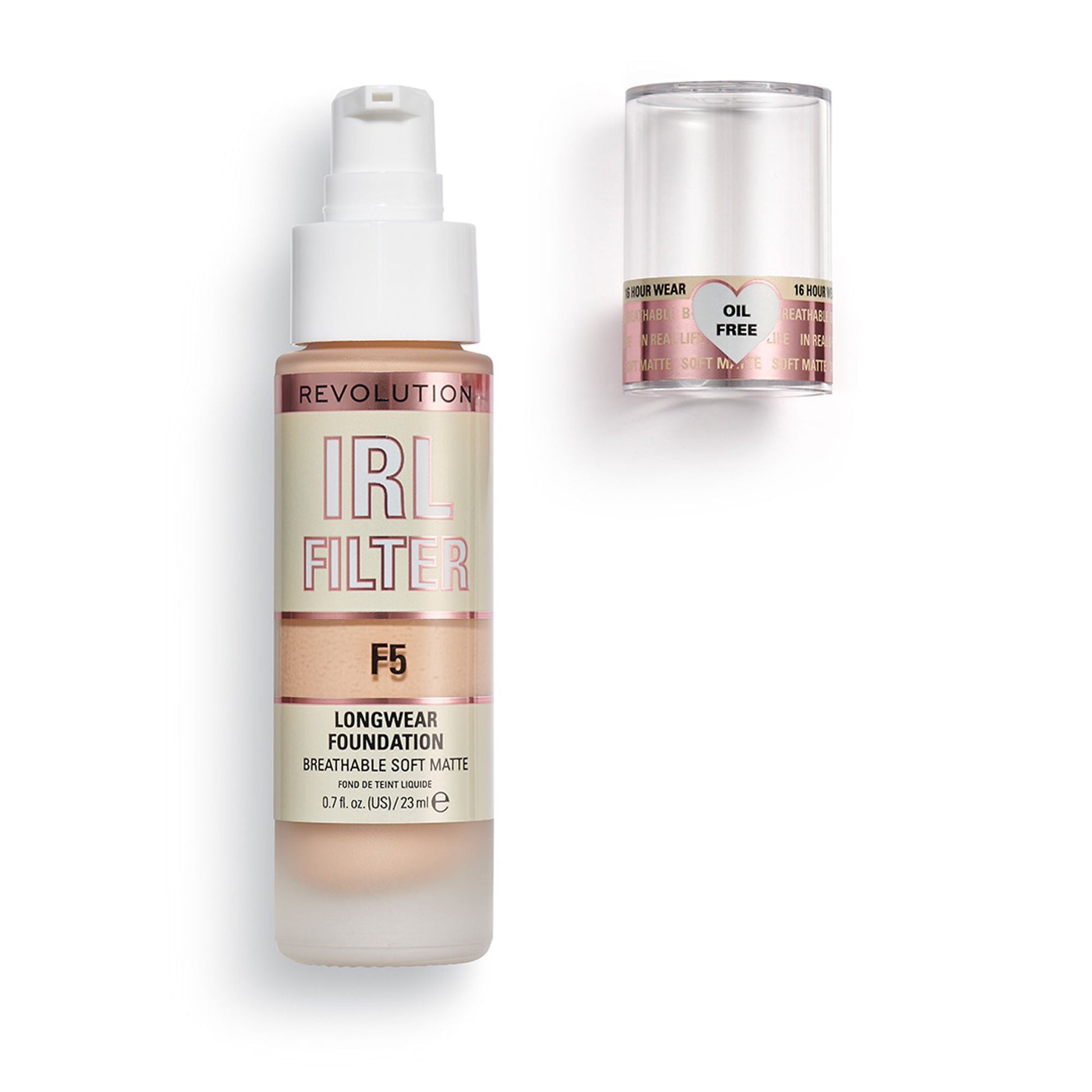 Makeup Revolution IRL Filter Longwear Foundation - F5