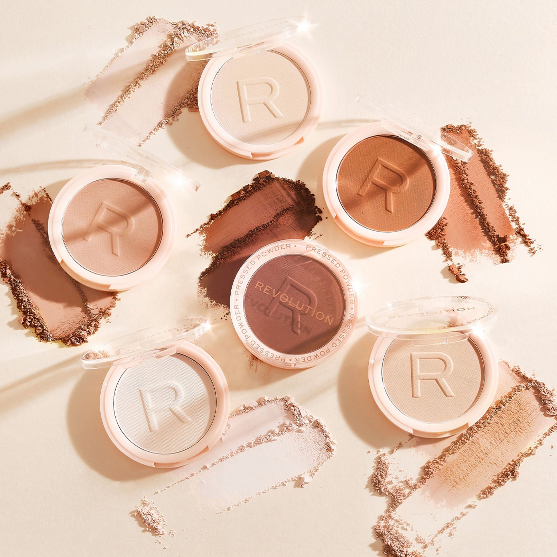 Makeup Revolution Reloaded Pressed Powder - Dark