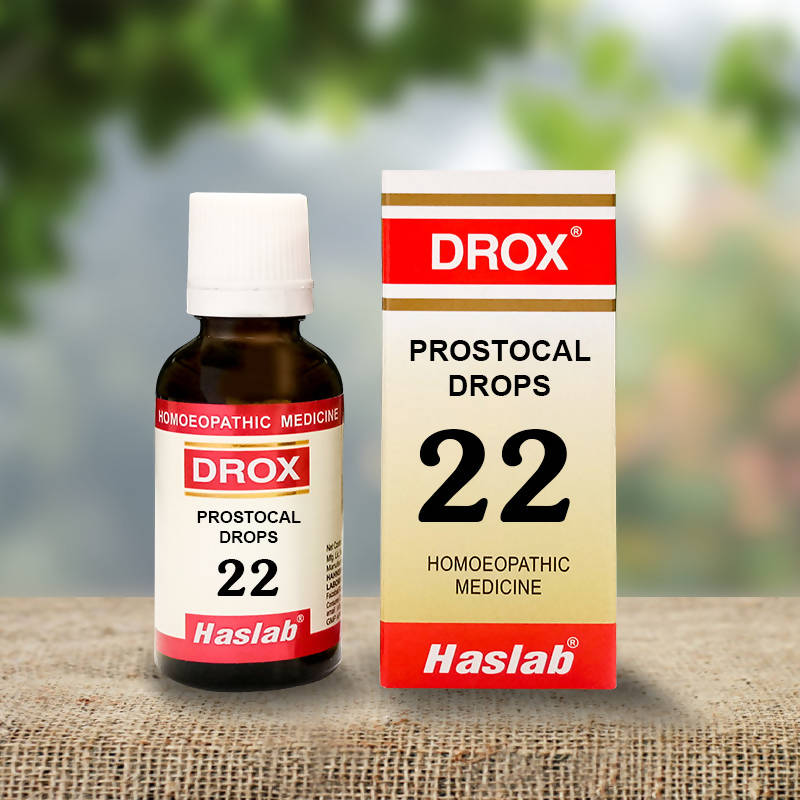 Haslab Homeopathy Drox 22 Prostocal Drop 