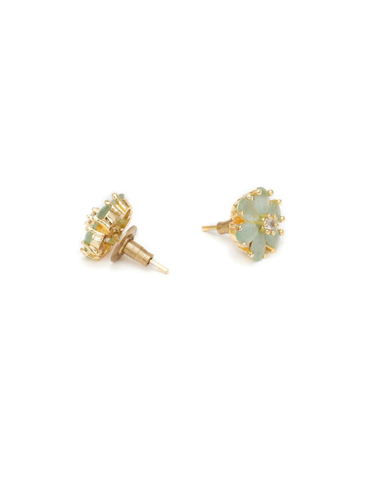 stone stud (Gold) - Ruby Raang - Grab2buy