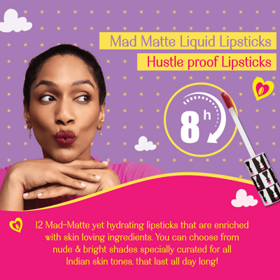 LoveChild By Masaba Gupta Double Star Transfer-proof Dusty Rose Pink Liquid Lipstick 