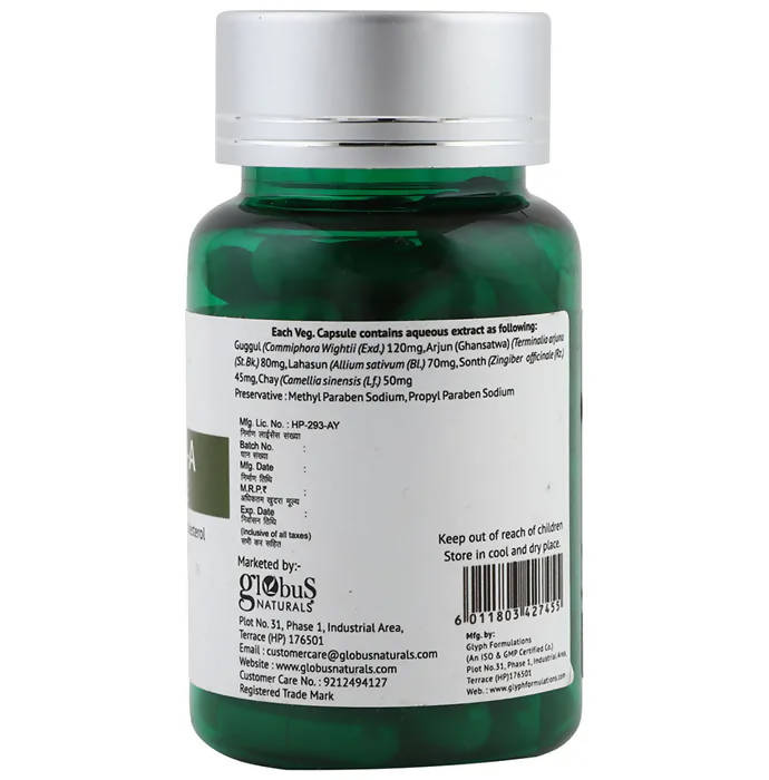 Globus Naturals Vasobus-A Vegetarian Capsules - Grab2buy