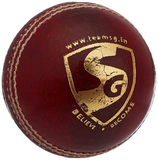 SG Bouncer Leather Ball - Red 