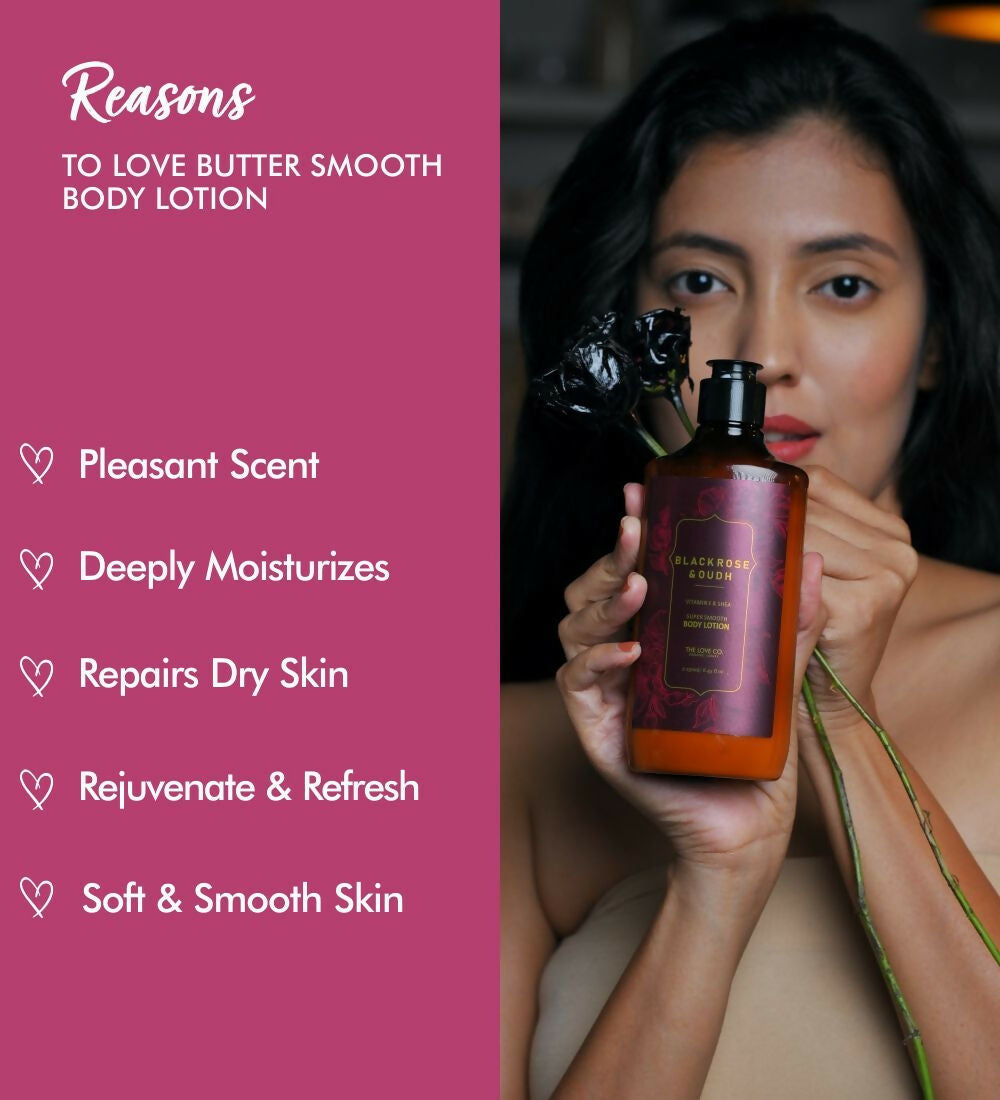 The Love Co. Luxury Black Rose & Oudh Body Lotion  Grab2Buy The Love Co. Grab2Buy