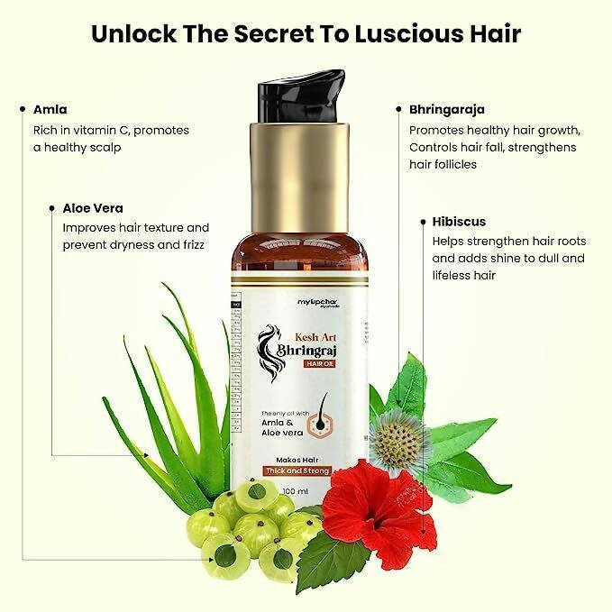 myUpchar Ayurveda Kesh Art Bhringraj Hair Growth Oil 