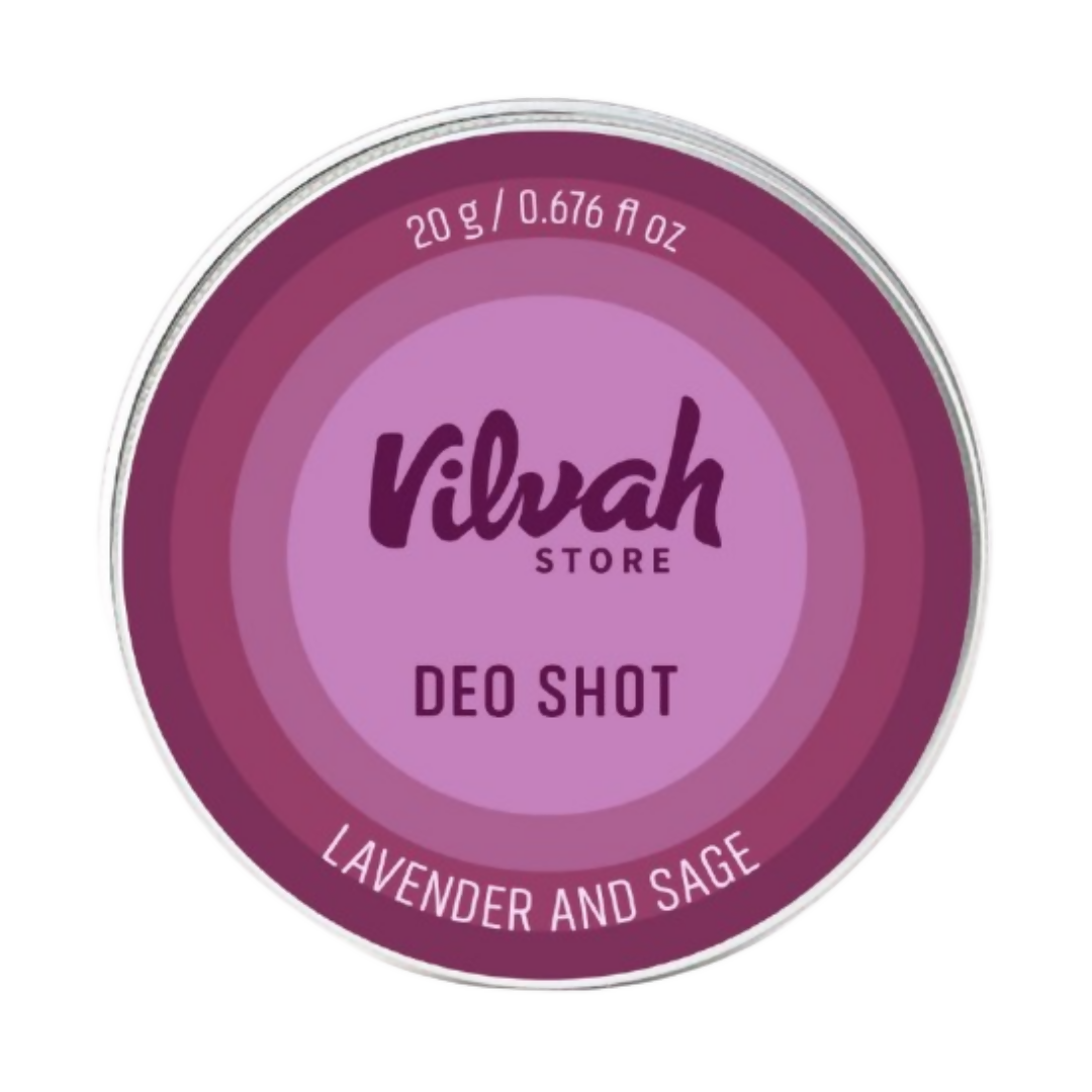 Vilvah Store Deo Shot Lavender And Sage For Men And Women 