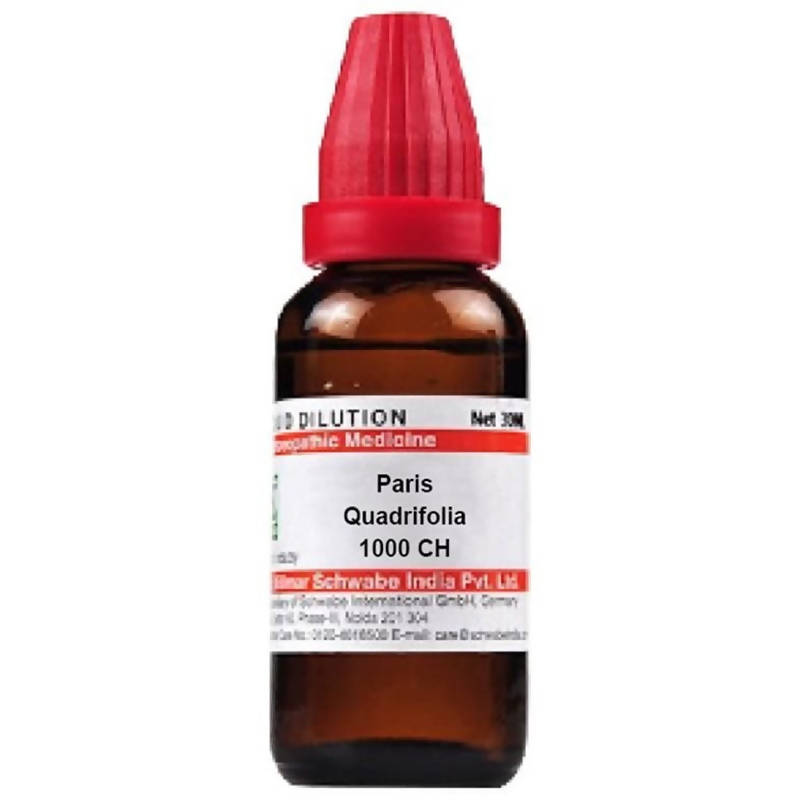 Dr. Willmar Schwabe India Paris Quadrifolia Dilution 