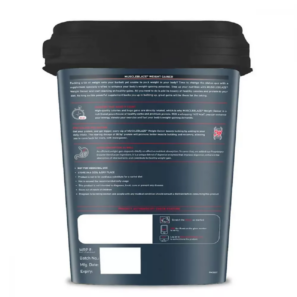 MuscleBlaze Weight Gainer Chocolate 