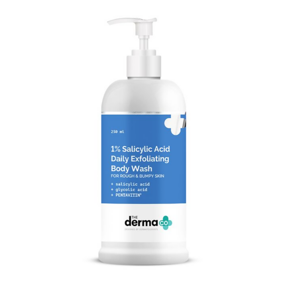 The Derma Co 1% Salicylic Acid Daily Exfoliating Body Wash  Grab2Buy The Derma Co Grab2Buy