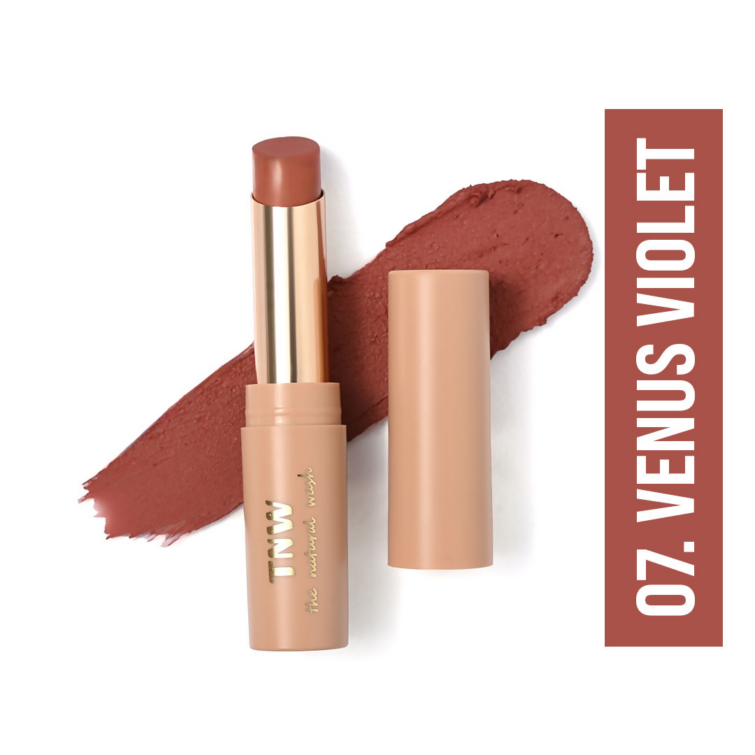The Natural Wash Silky Matte Fusion Longstay Bullet Lipstick - Venus Violet  Grab2Buy The Natural Wash Grab2Buy