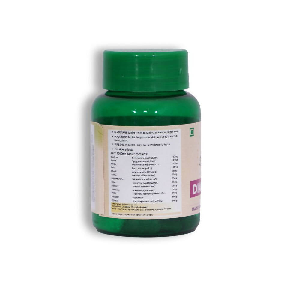 SN Herbals Diabekuris Tablets 