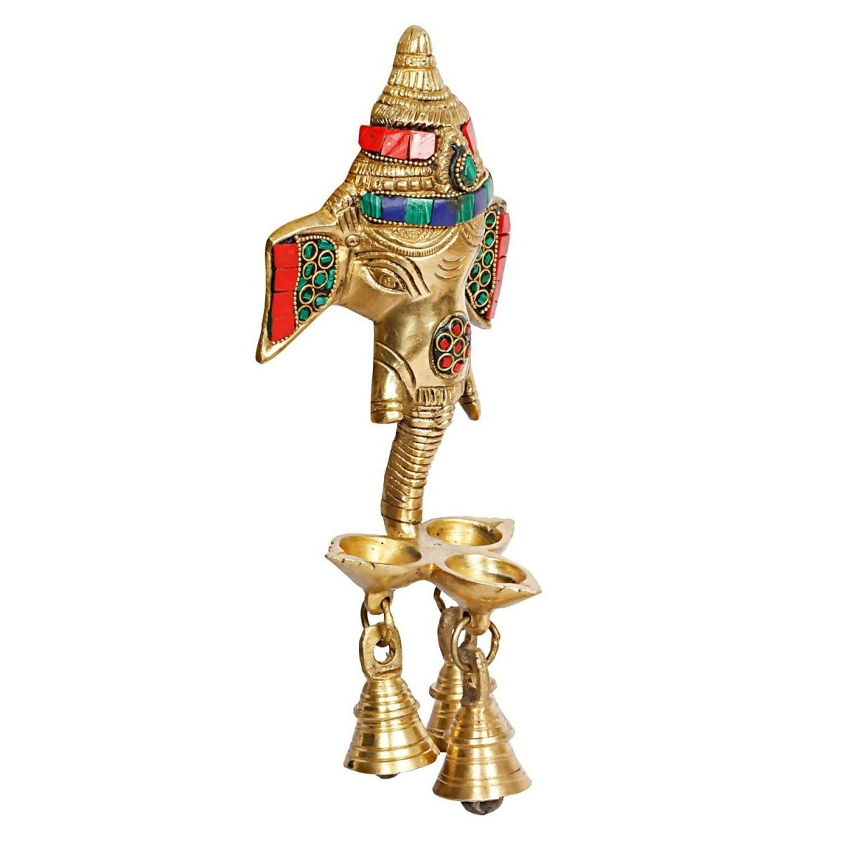 Artvarko Brass Ganesha Wall Hanging - Grab2buy