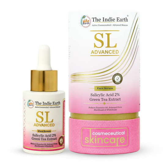 The Indie Earth SL Advanced Salicylic Acid 2% & Green Tea Extract Face Serum  Grab2Buy The Indie Earth Grab2Buy