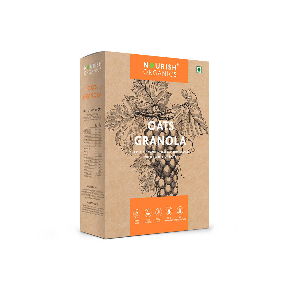 Nourish Organics Oats Granola 