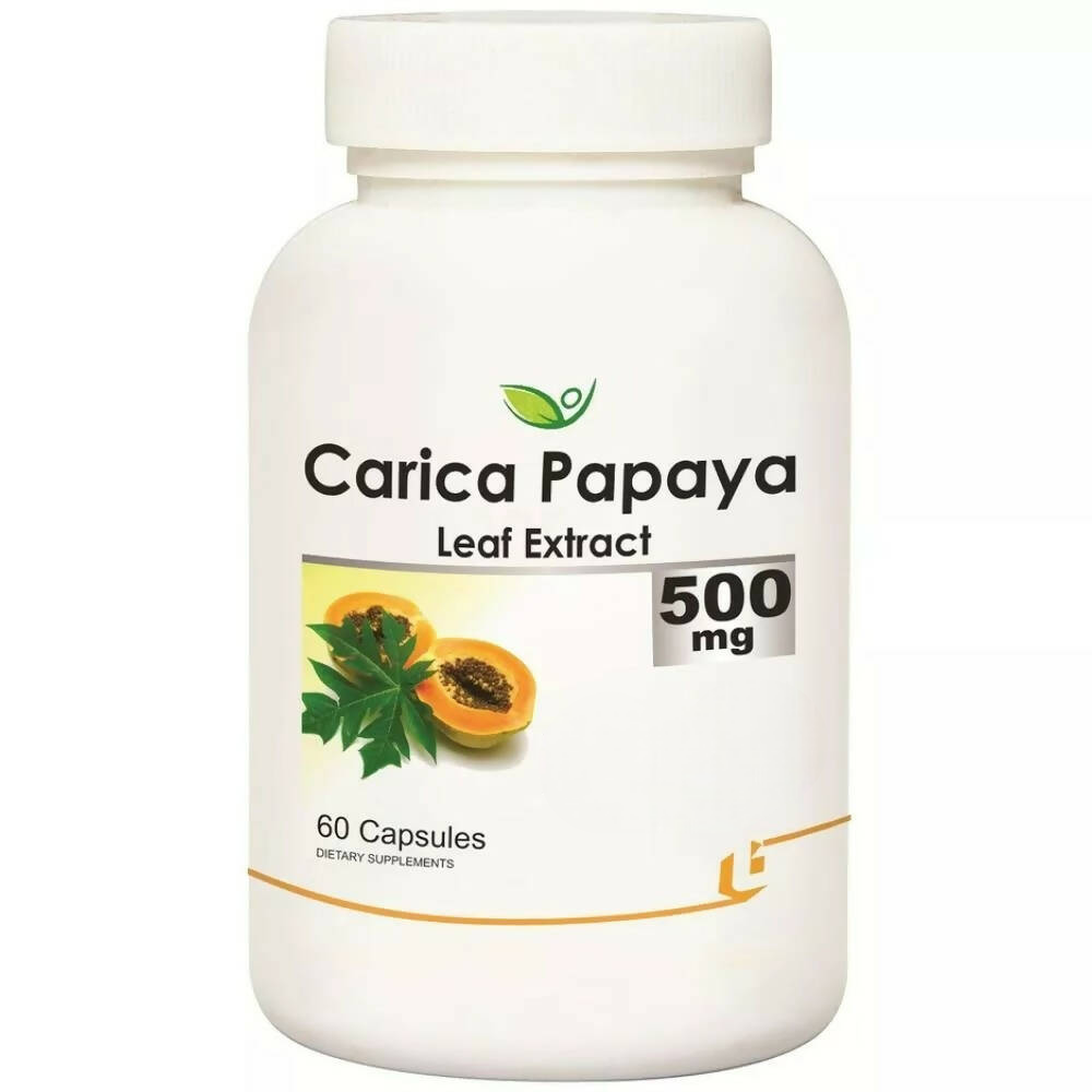Biotrex Carica Papaya Leaf Extract 500mg Capsules 