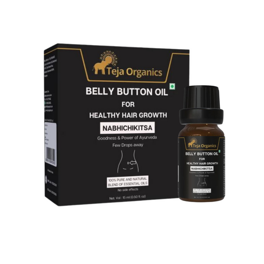 Teja Organics Belly Button Oil For Healthy Hair Growth  Grab2Buy Teja Organics Grab2Buy
